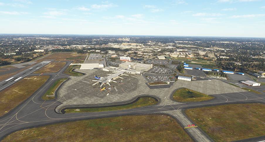 KPNS Pensacola International Airport · Unofficial MSFS Marketplace Browser